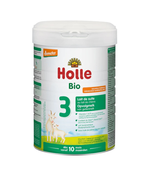 Holle Dutch Goat Milk Formula Stage 3 (800g) Can - From 10 Months+ Holle Dutch Goat Milk Formula Stage 3 (800g) Can - From 10 Months+